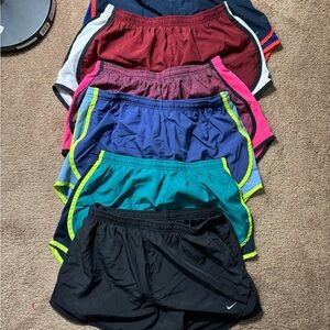 Nike Colorful Athletic Shorts Collection